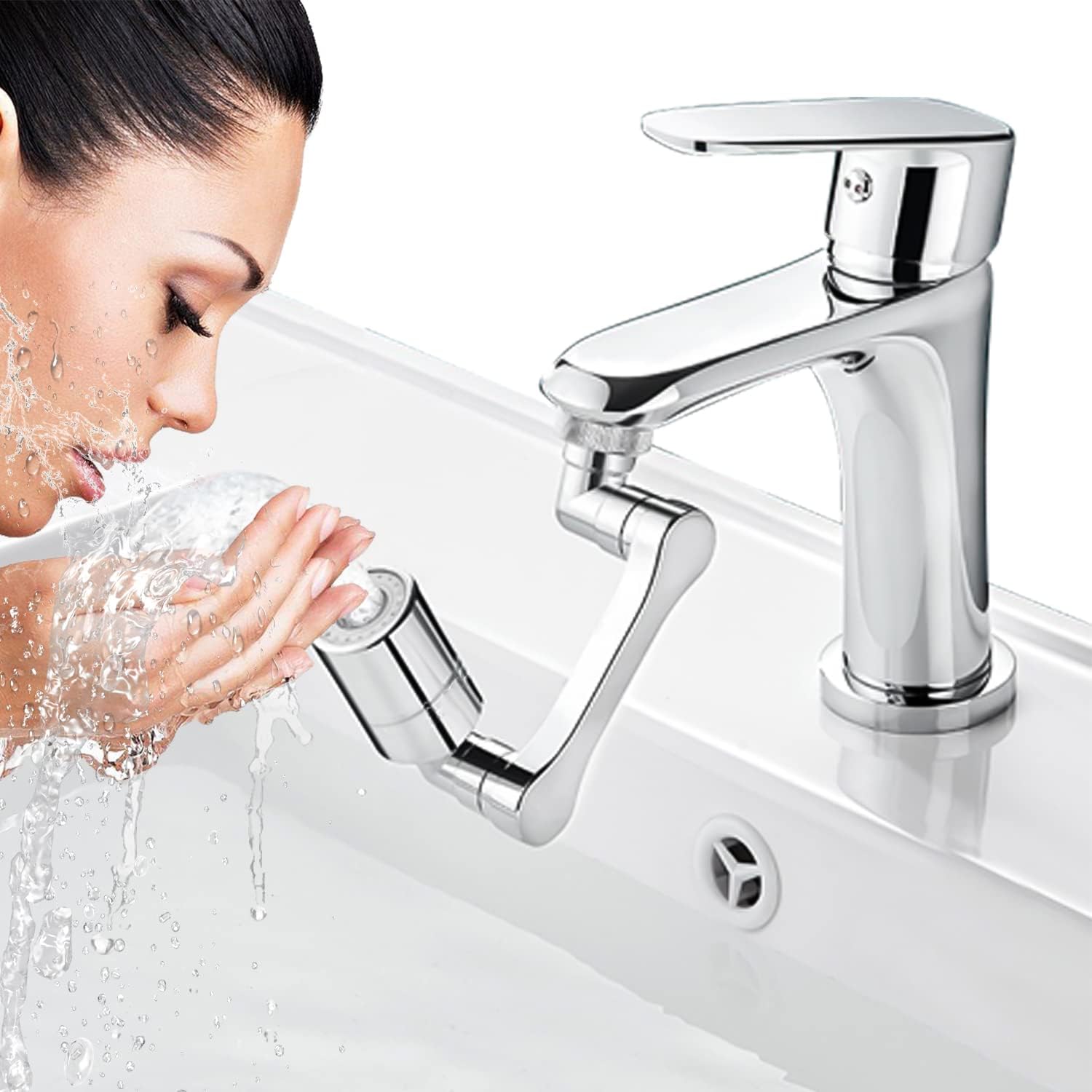 Depuratore Acqua Doccia SPORTARC Filtro Regolabile Per Rubinetto Cucina - E Lavandino Grigio Filtri Rubinetti - Foto 12