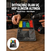 Matkap Ucu Seti 24 Par a Organizer Kutulu Ah ap Metal Beton Uyumlu Yeni Nesil