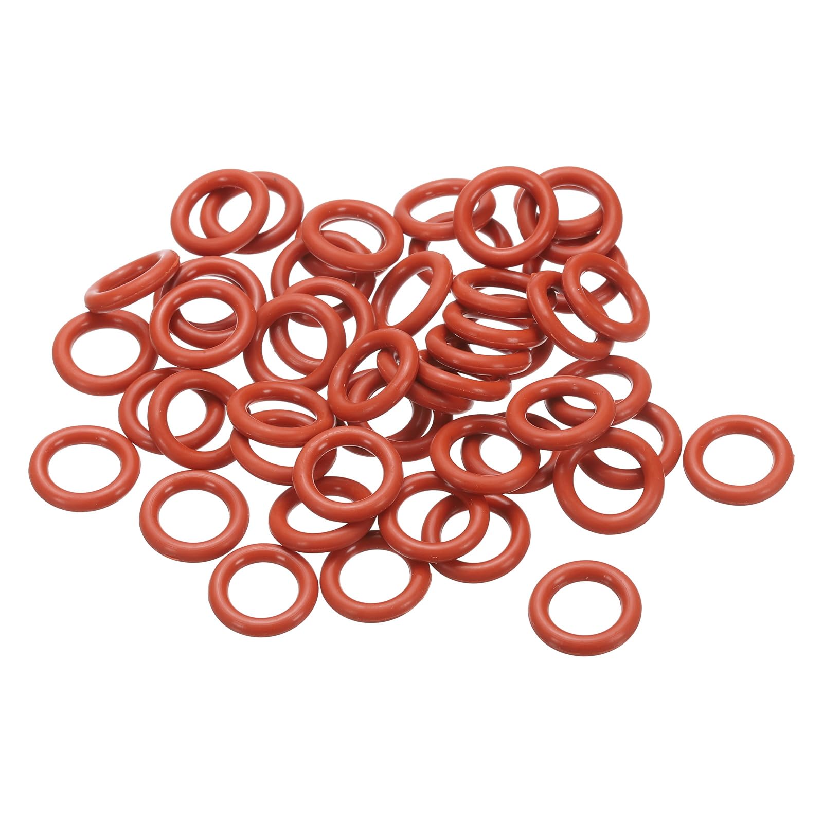 PATIKIL Silicone O-Ring 17mm OD 11mm ID 3mm Width