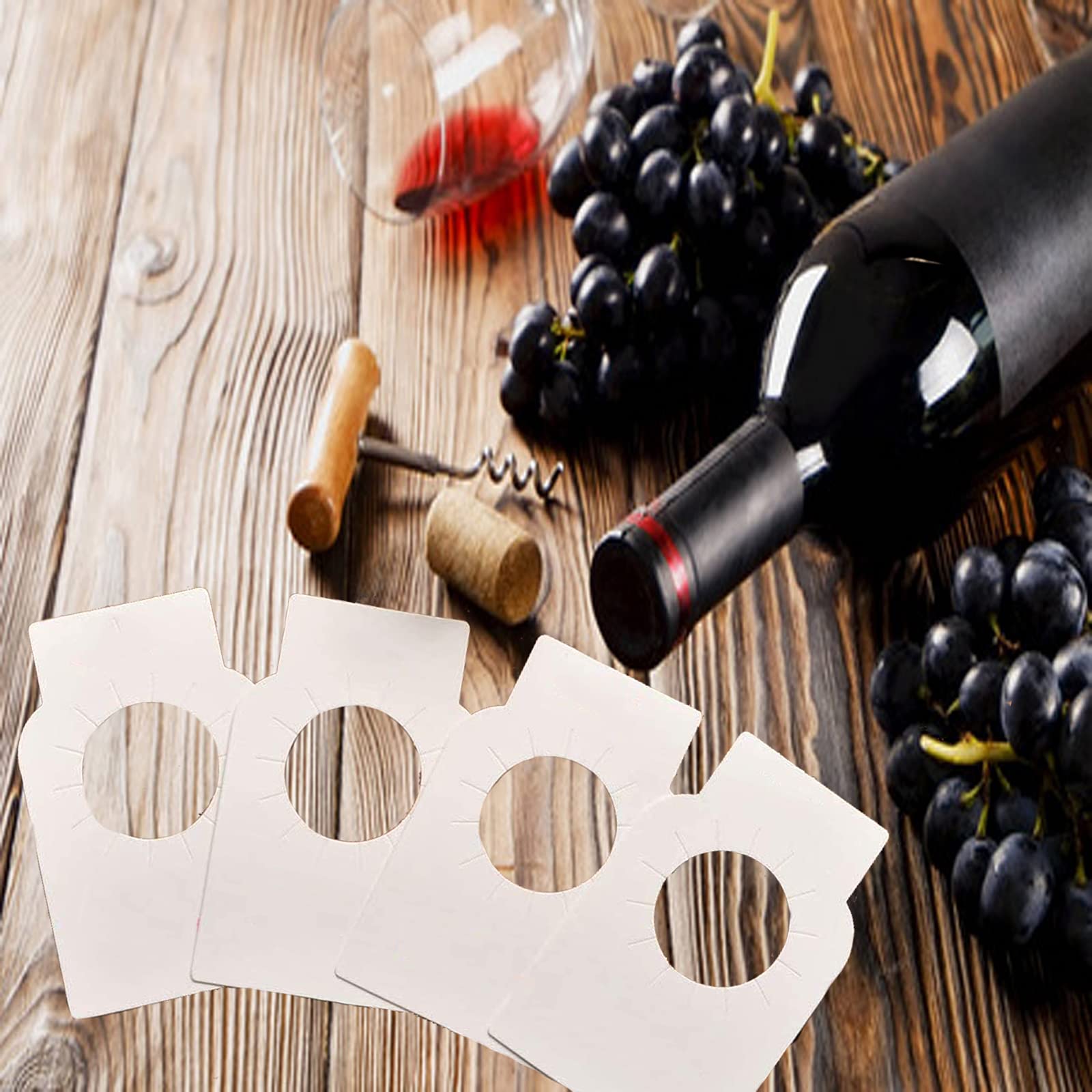 200 Pezzi Etichette per Bottiglie, Etichette per Bottiglie di Cantina, Etichette di Vino Etichettatrice, per Cantina/Appassionato di Vino/Collezionista