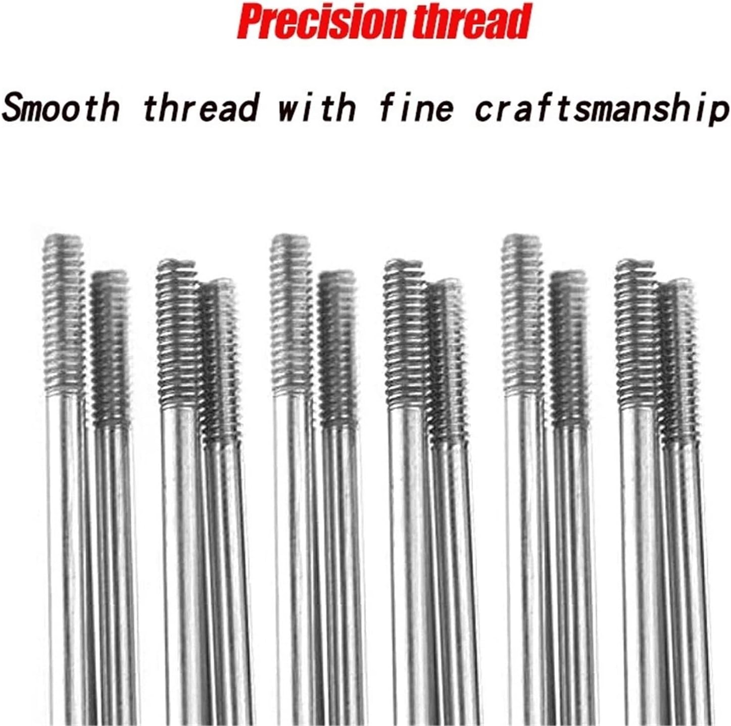 36pcs 14G 2mm Stainless Steel Bicycle Spokes 141-300mm for MTB/Road Bike