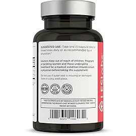 LES Labs Insulin Health - Metabolic Health and Support, Lipid & Carbohydrate Metabolism - Berberine, Chromium, Olive Leaf, Alpha Lipoic Acid & Vanadium - Non-GMO Supplement - 60 Capsules