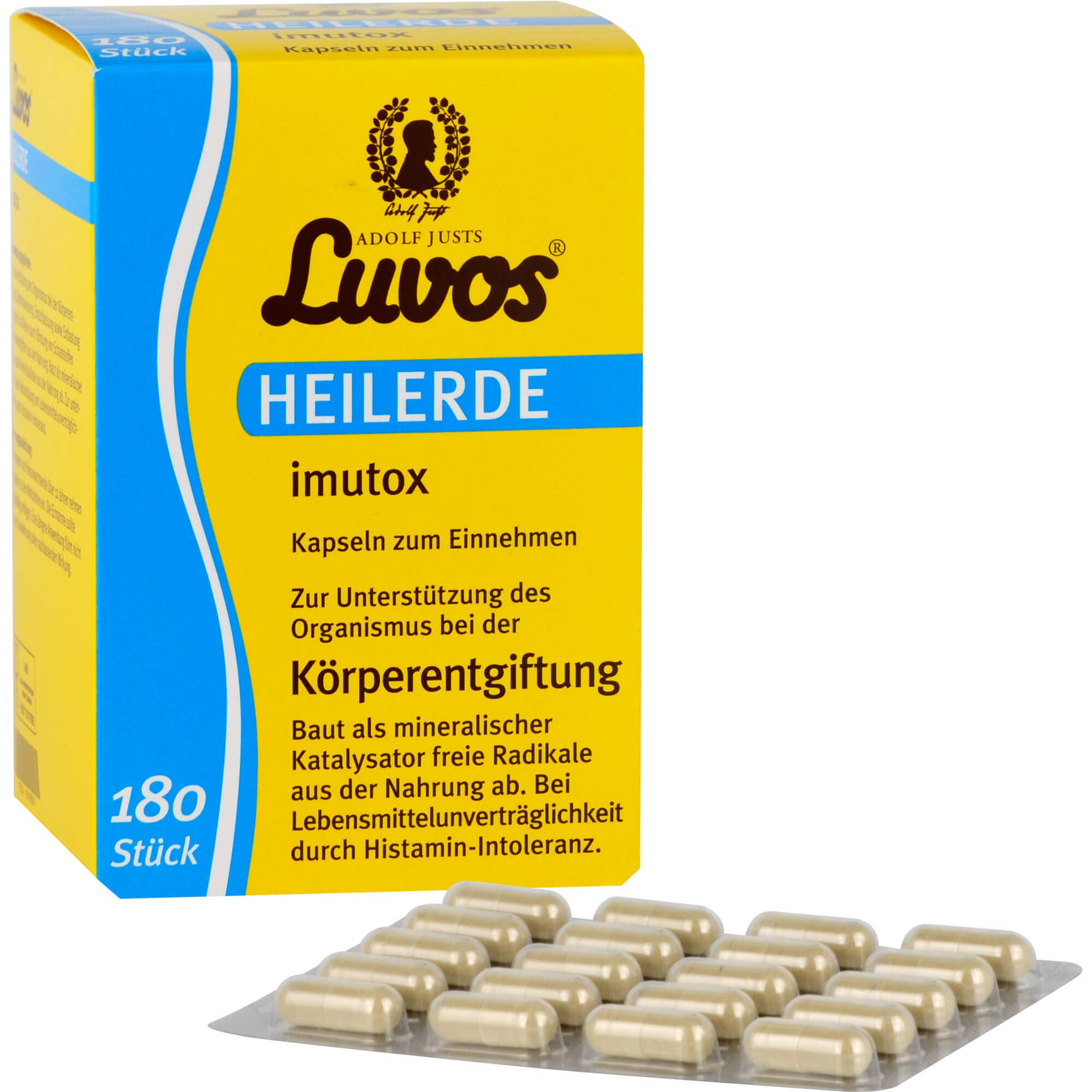 Luvos Heilerde imutox Kapseln 180 stk