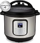 Instant Pot Duo Crisp Grand 6Qt 11-en-1 Friteuse à air et combo autocuiseur électrique avec couvercle multicooker qui frit à l'air, cuit à la vapeur, mijote, fait sauter, déshydrate et plus, application gratuite avec 1300 recettes