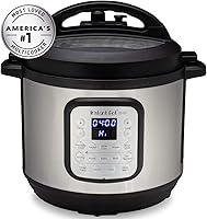 Vista 2 de Instant Pot Duo Crisp - Freidora de aire 11 en 1 y olla eléctrica a presión con tapas para diferentes formas de cocción, freidora de aire