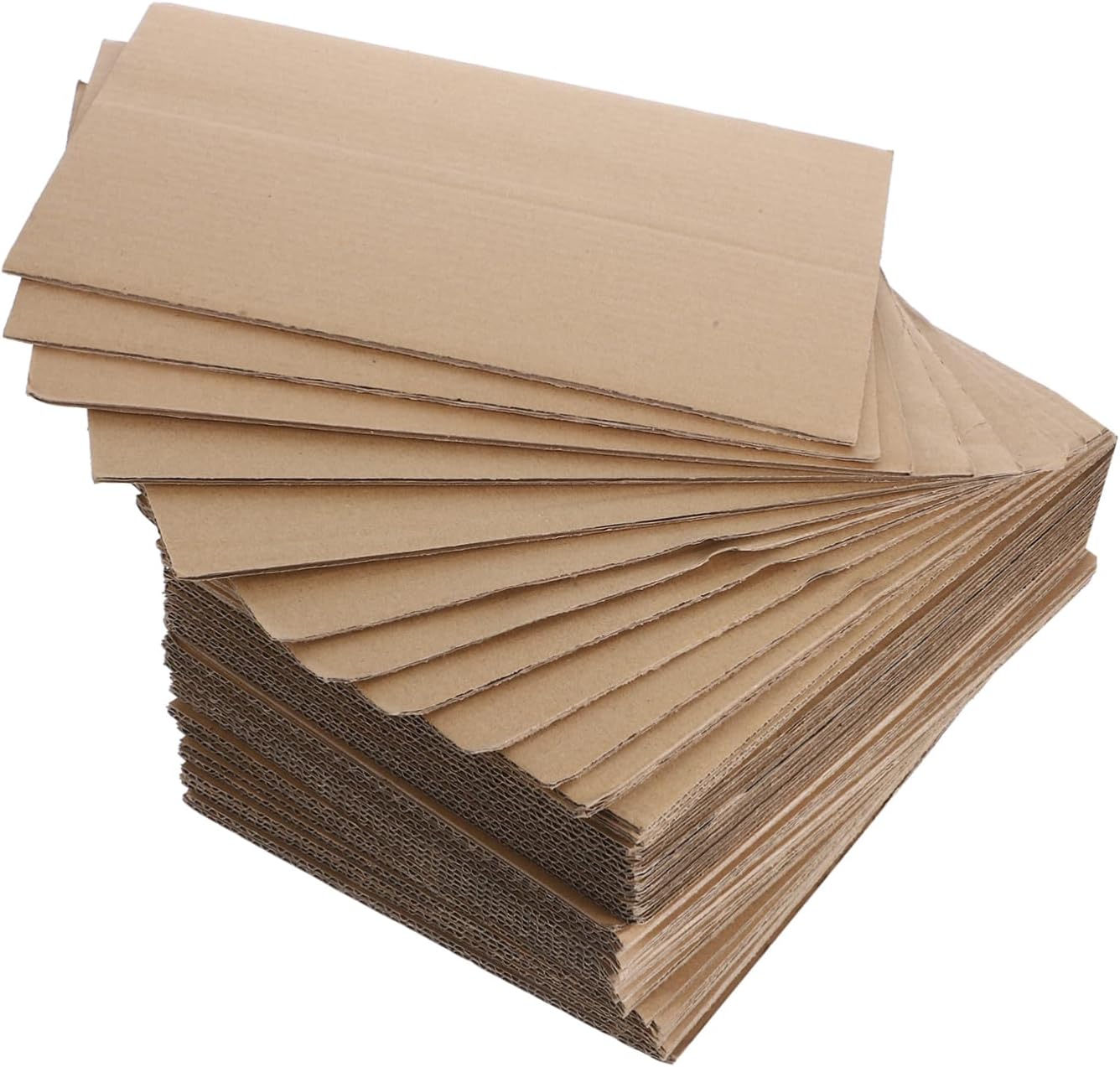 Lurrose 50pcs Cardboard Box Dividers Corrugated Cardboard Moving Filler Pads Box Inserts