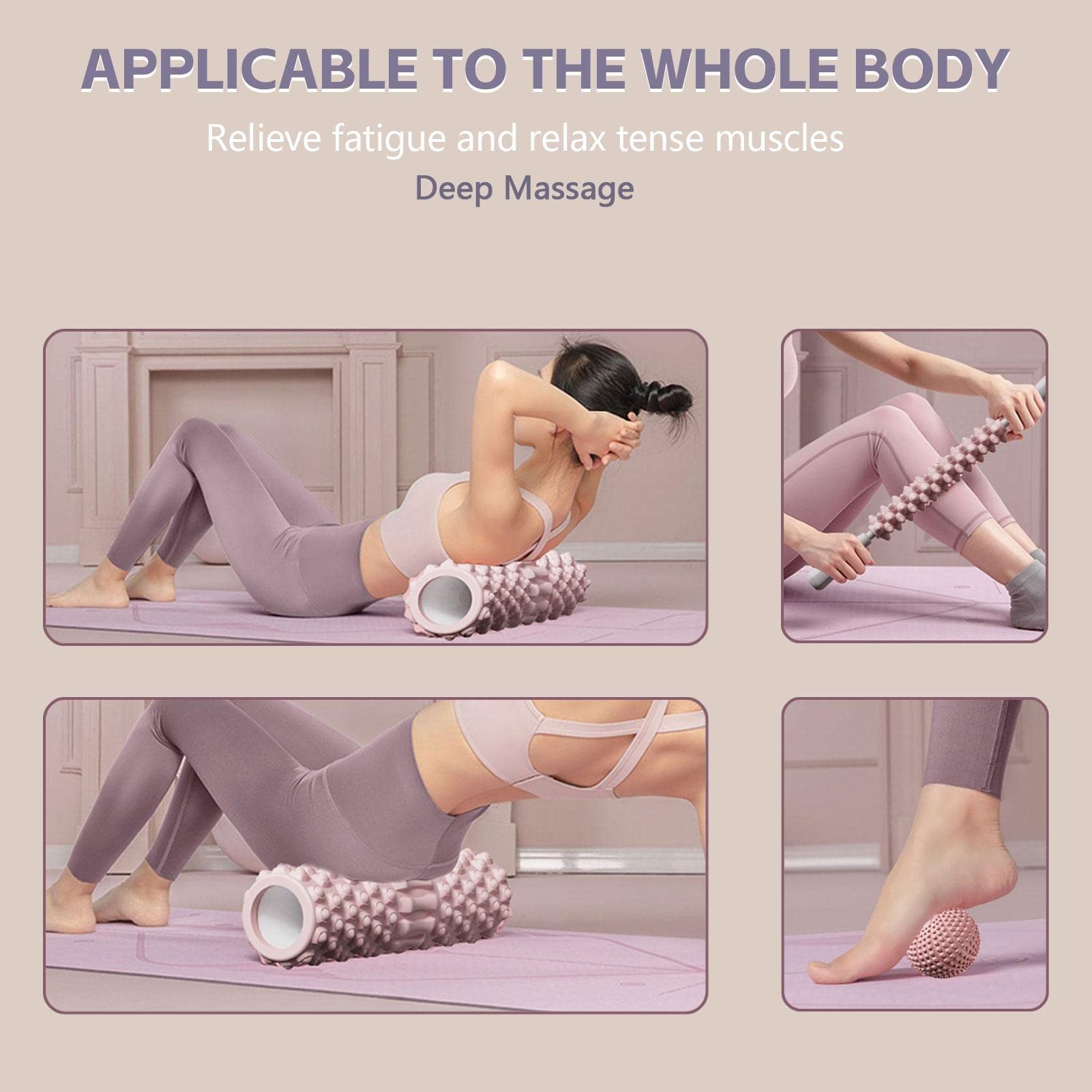 Renew - Rouleau de yoga en mousse, gris, 30 po | Canadian Tire