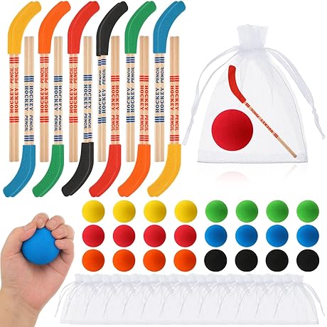 72 Pcs Hockey Valentine's Party Favors