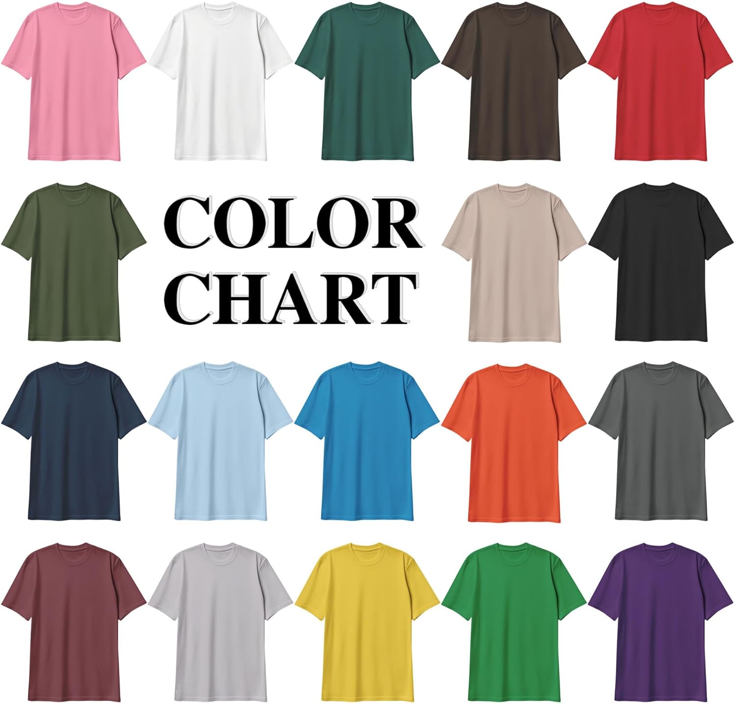 Custom T-Shirts for Men and Women, Custom Shirts, Personalized Cotton t-Shirts with Photo Logo Text - Image 2