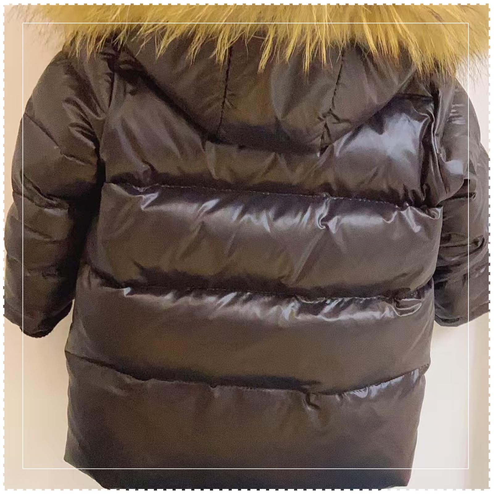 Bambini Cappotto Piumino con Cappuccio Giacca Invernale Ragazza Giacche Cappotti Imbottita Calda