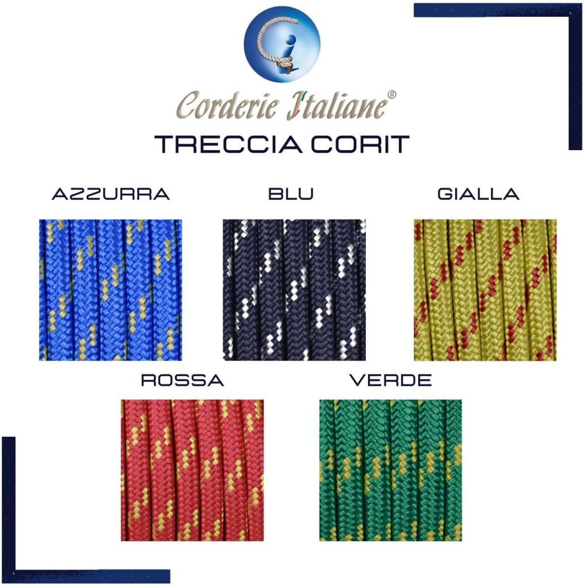 006009139 10 mm - 20 m Blue Braided Rope Braided Rope for Outdoor Garden Sea Leashes and DIY 1050kg Break