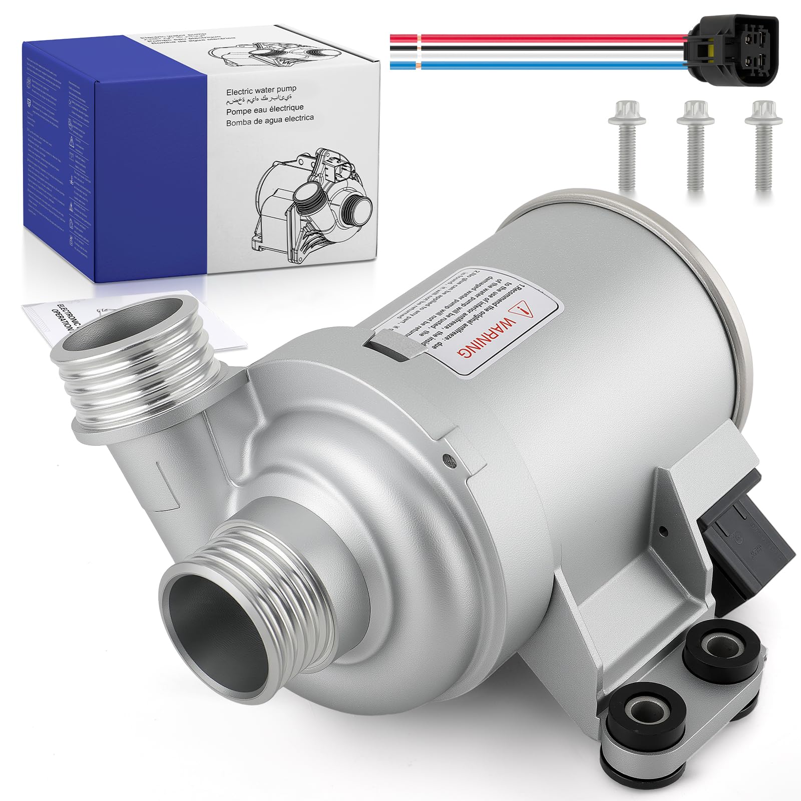 Photo 1 of Dacall Engine Electric Water Pump Fit for BMW 2012-2019 F-Chassis Models with 3.0L L6 N55 Engine M2 M235i 335i 435i 535i 640i X5 X6, Replacement 11518635090 11518625098 11517596763