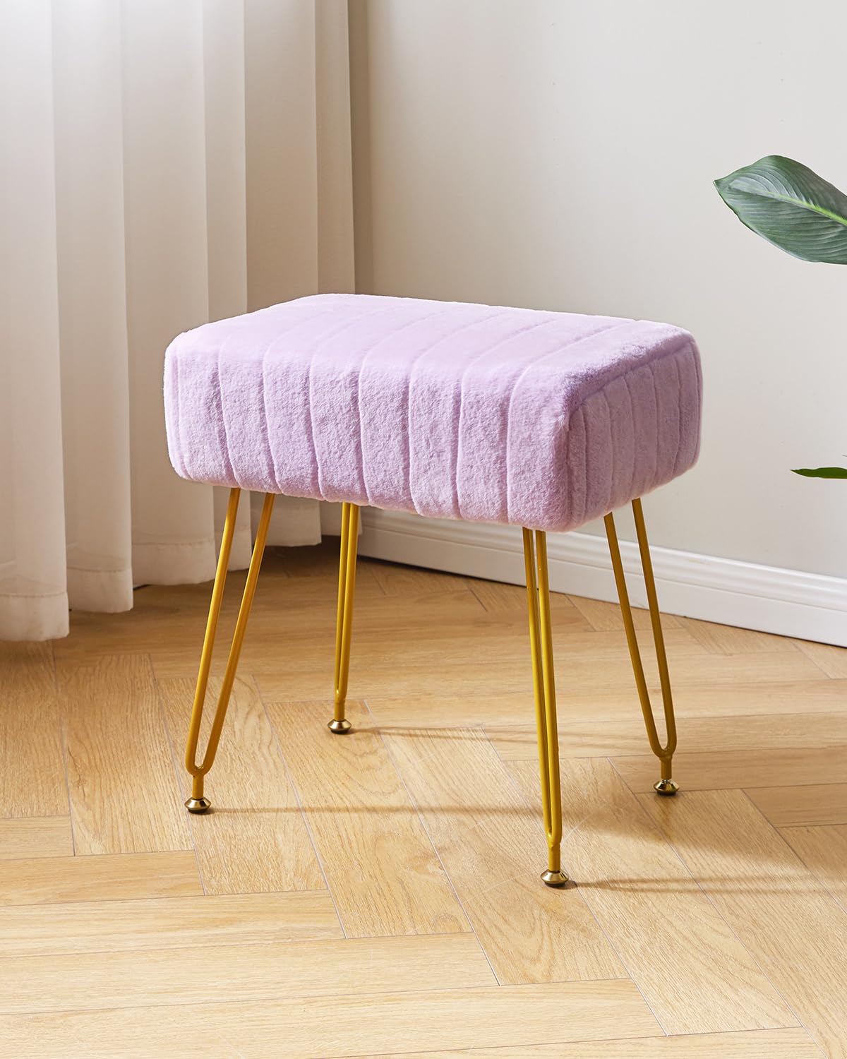 Silla de vanidad Velvet Purple LG-51V