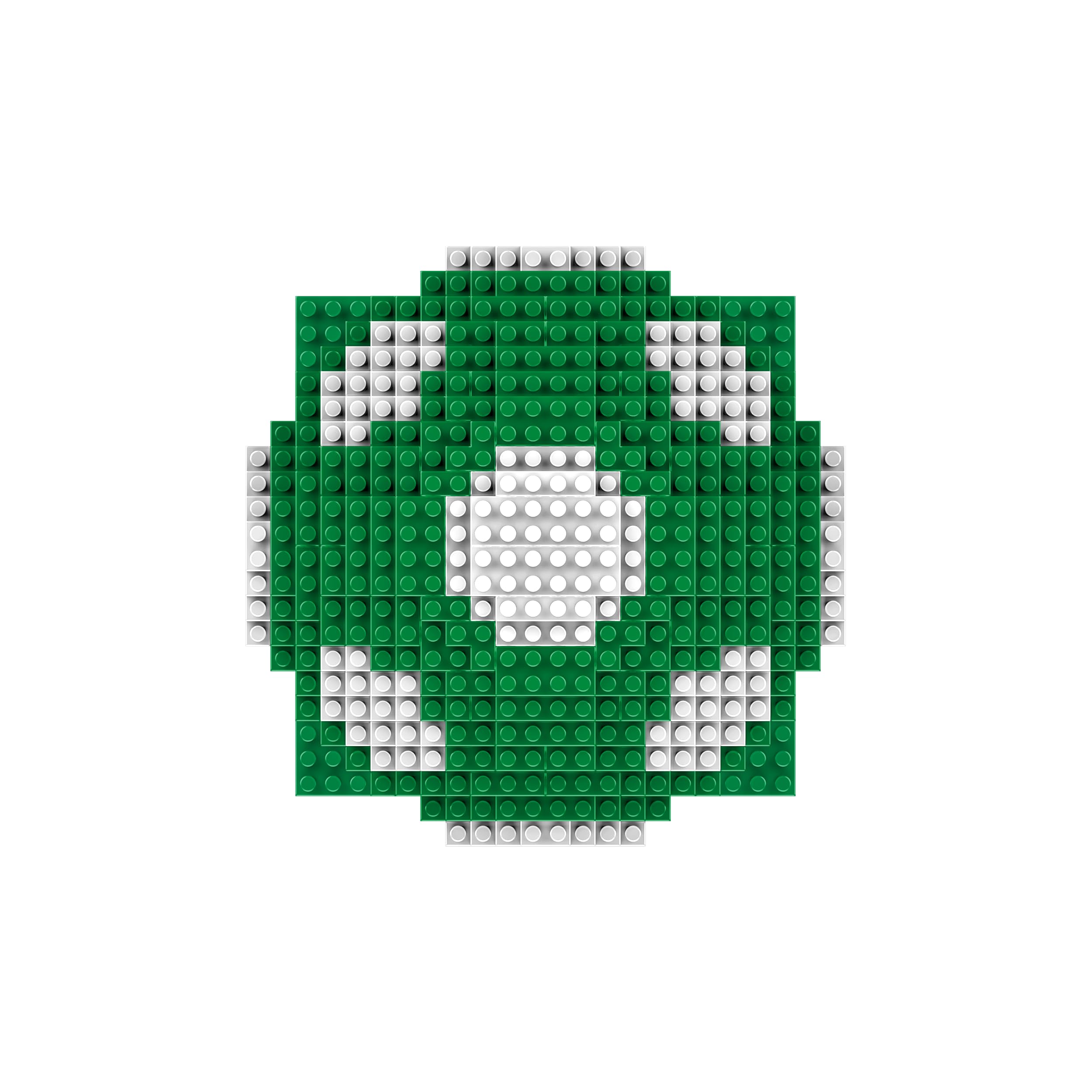 FOCO Officially Licensed Celtic FC BRXLZ 3D Bricks Football Construction Toy Model In Alternate Team Colour - Image 3