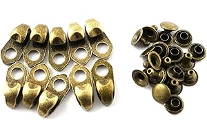 LQ Industrial Shoe Lace Hook Repair Kit for Leather Boots and Shoes