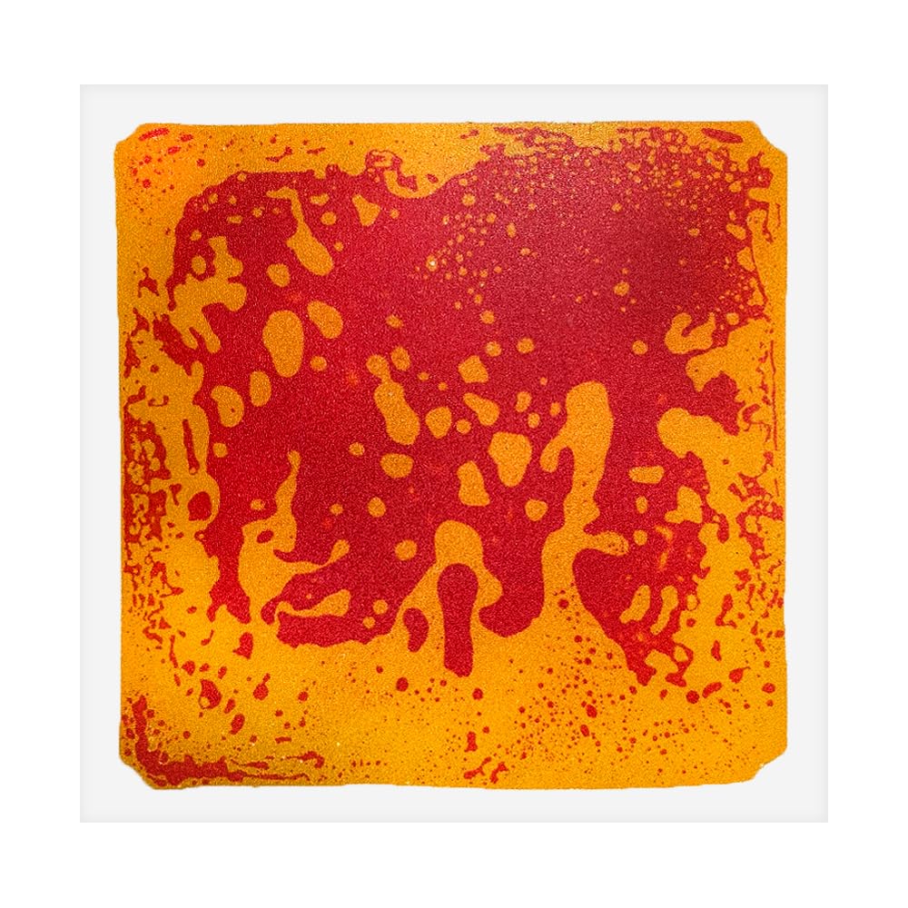 Sensory Junction Liquid Sensory Floor Tiles - Durable & Non-Slip Mat, 19.68 x 19.68 Inch - Perfect Home Decor, Ideal for Toddlers & Children Playrooms and Decorative Dance Floors (The Floor is Lava)