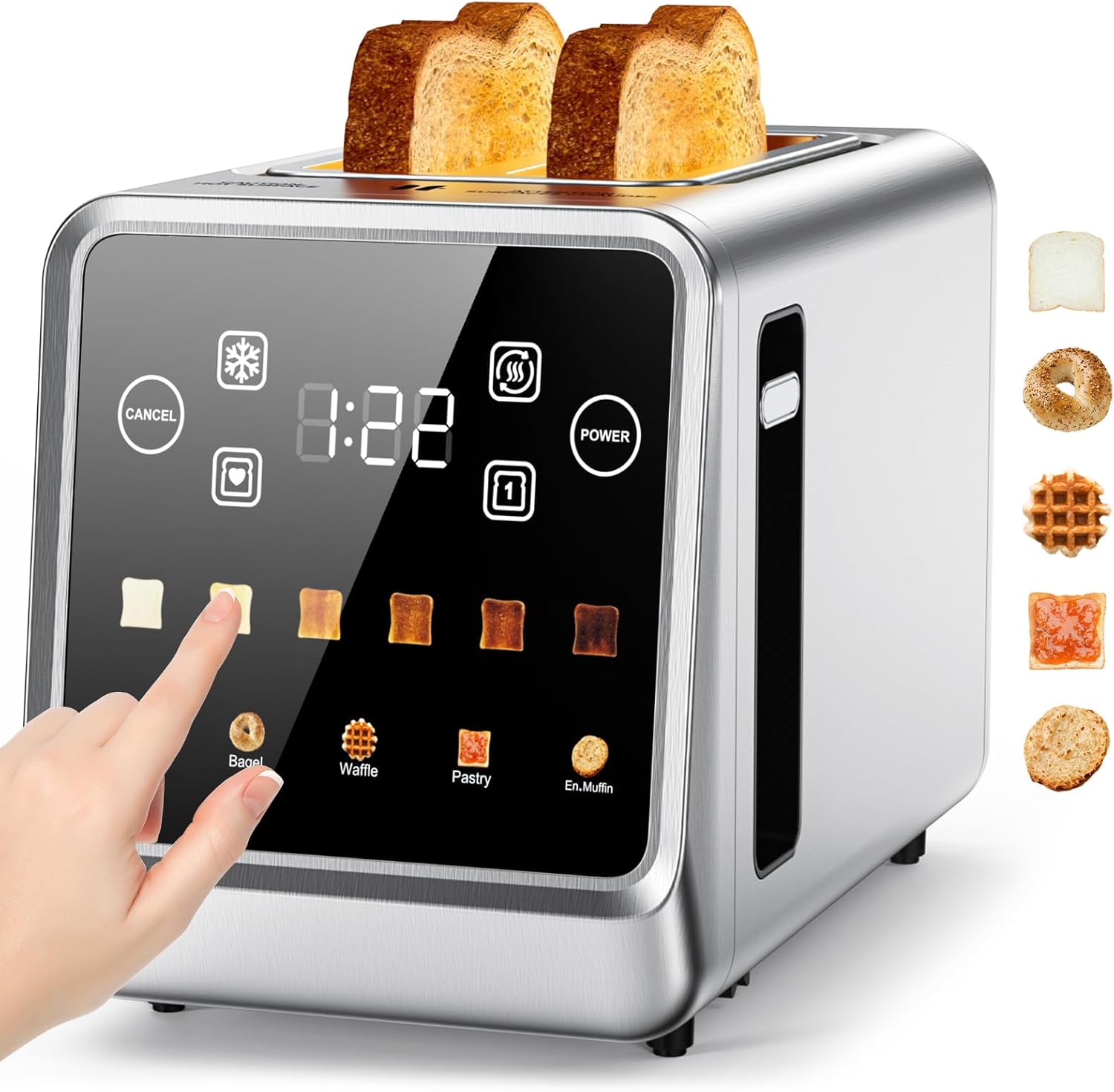 Slice Toaster Touch Screen with Wide Slots Pakistan Ubuy