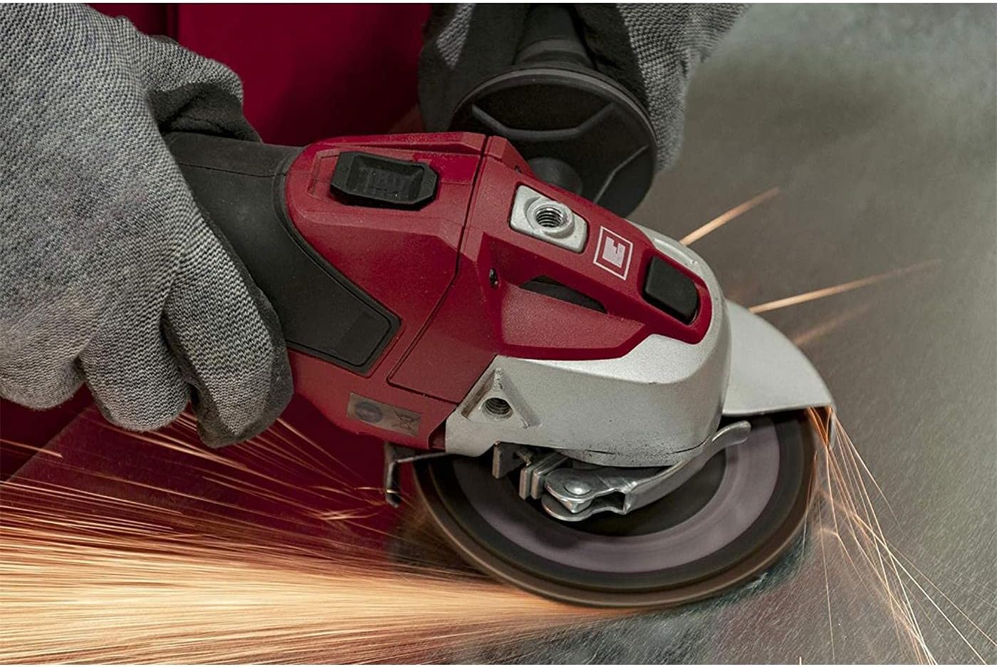 kwb 712051 Thin Cut-Off Wheels + Grinding Angle Grinder 115 mm Flex-disc f. Stainless Steel INOX in Storage Box incl. earplugs ABM. 115 x 1.0 x 22.23
