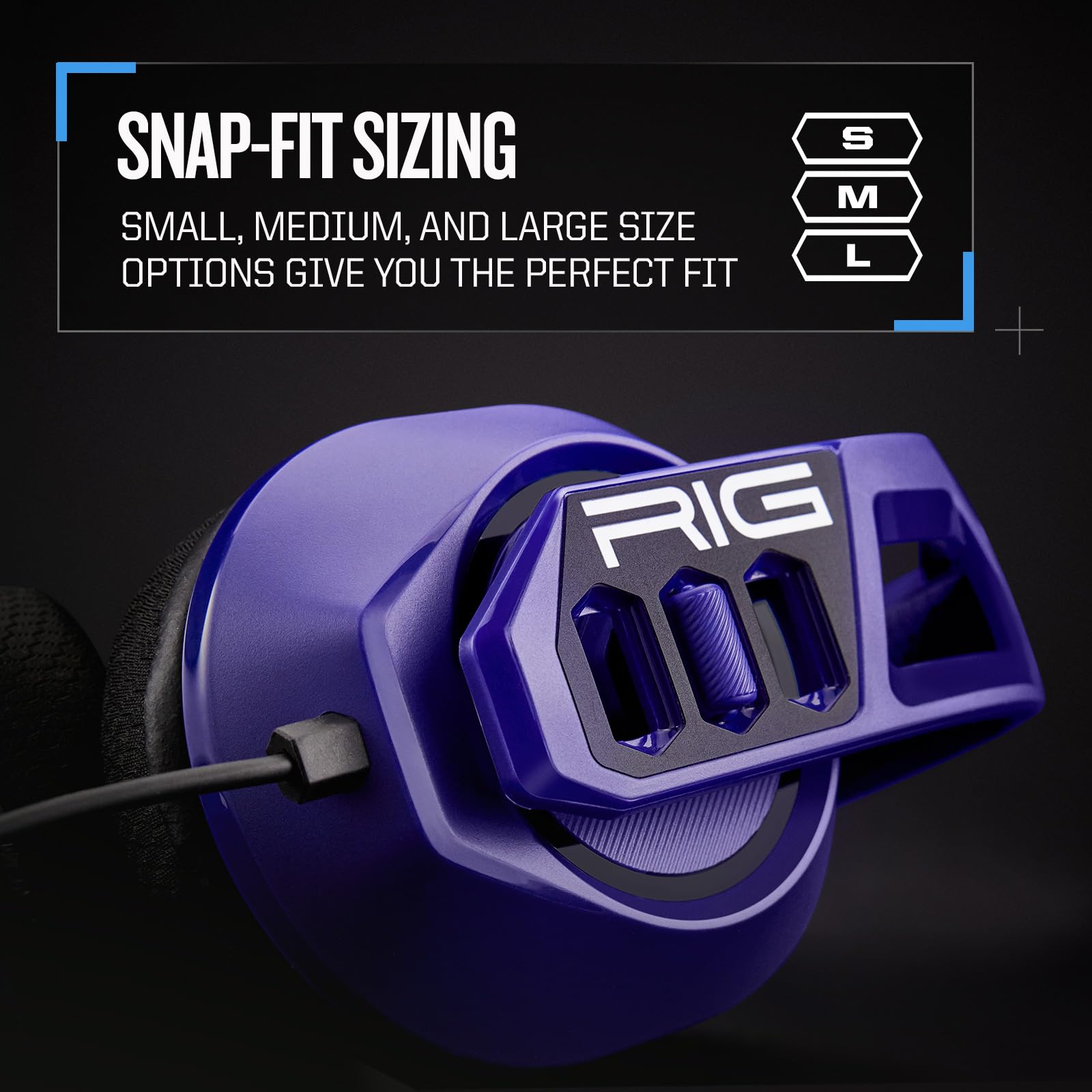 RIG Wieloplatformowy uniwersalny zestaw słuchawkowy do gier 300 PRO HC do Xbox, PlayStation, Windows 10/11 PC, Nintendo Switch, kod aktywacyjny Dolby Atmos na Xbox/PC, edycja limitowana, kosmiczny