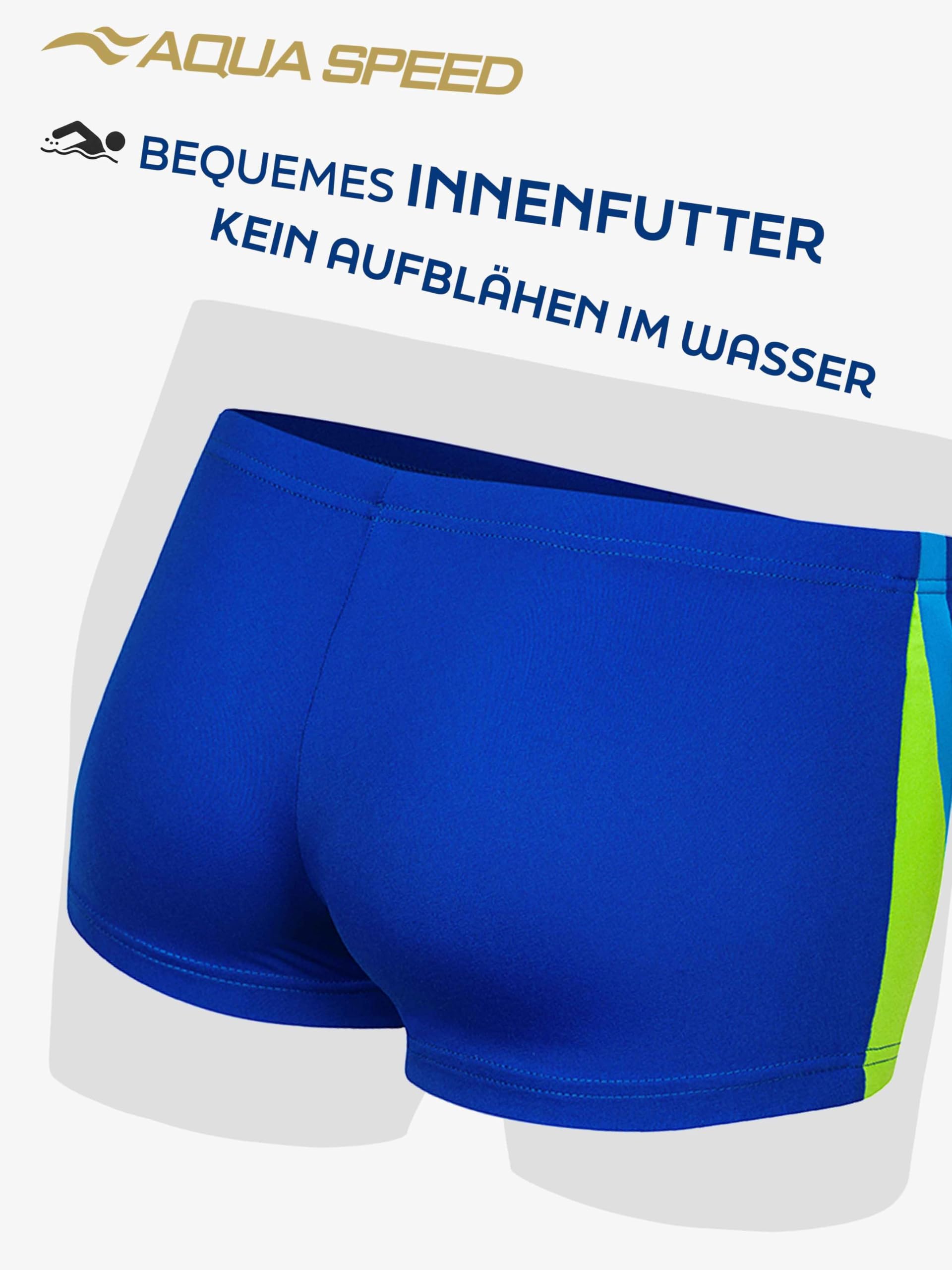 Aqua Speed Leo + Andy + Diego Pantaloni da Nuoto | 92-152 cm | Moderni Protezione UV | Resistente ai Raggi UV | Resistente al Cloro | Coulisse