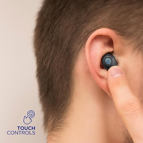 Miniatura 6 de Coby Auriculares inalámbricos verdaderos, estuche de carga, auriculares Bluetooth, par automático, auriculares inalámbricos portátiles, auriculares