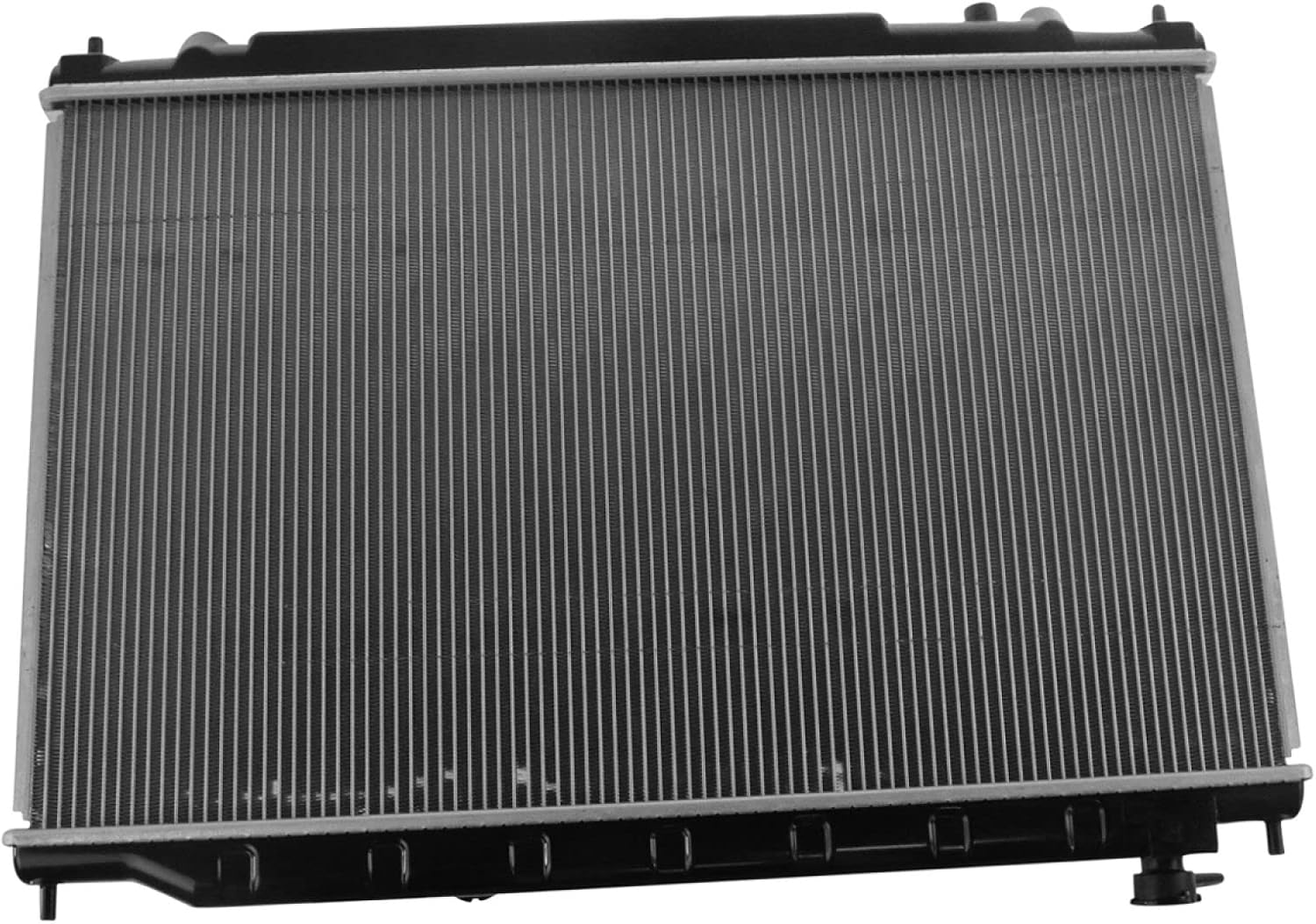 TRQ Radiator Assembly with Integrated Transmission Oil Cooler for 2003–2007 Nissan Murano 3.5L