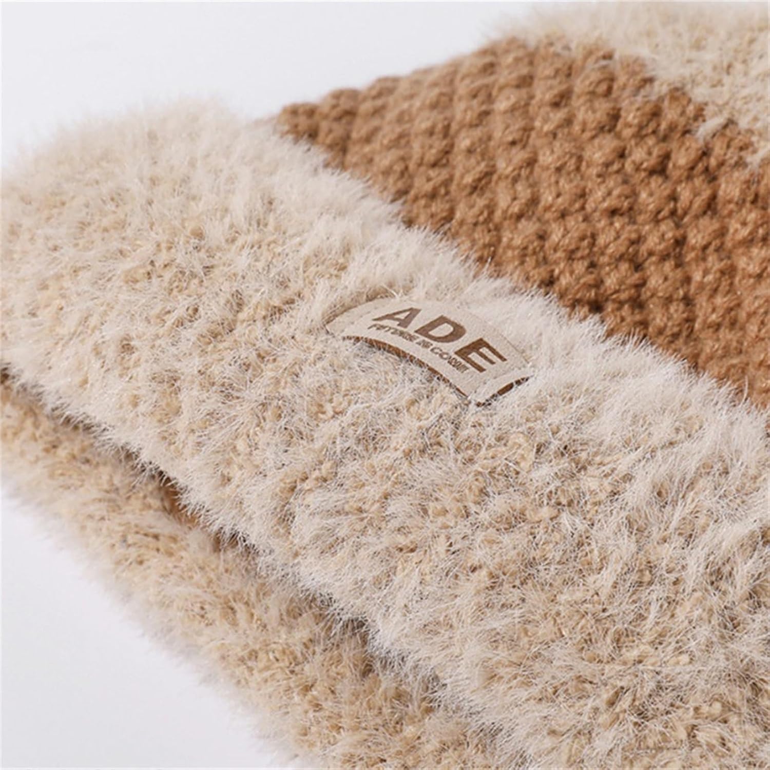 [NLEZIZ] レディースニット帽 秋と冬の漁師の帽子子供スタイルニット帽子屋外防風暖かいキャップ女性と女の子のための