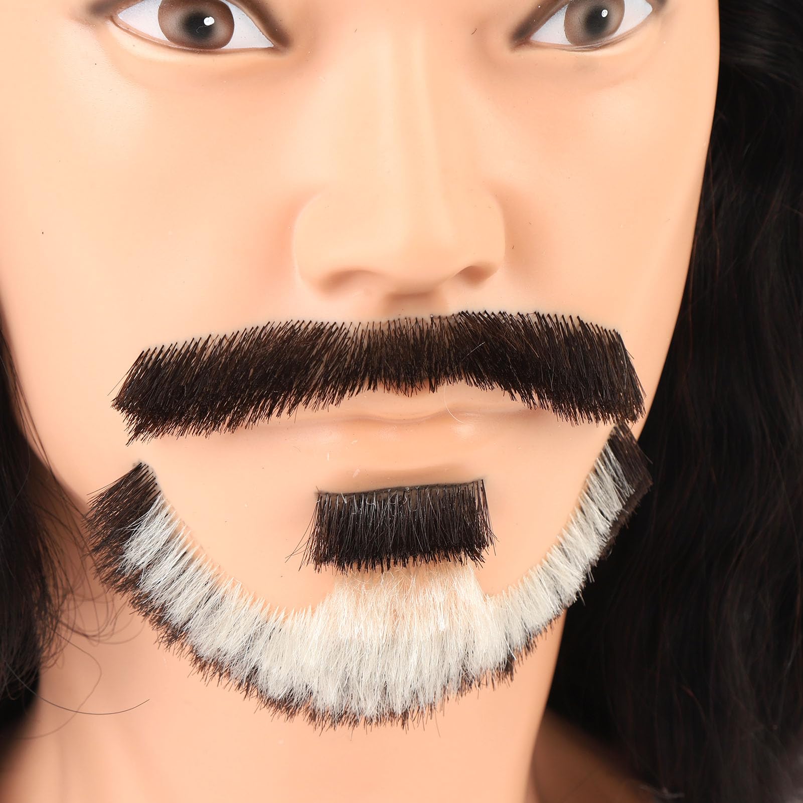 Realistischer m nnlicher Mannequinkopf mit Bart Friseur bungsmodell f r Haarstyling Bartpflege Training professionelle Simulation f r Salon Praxis