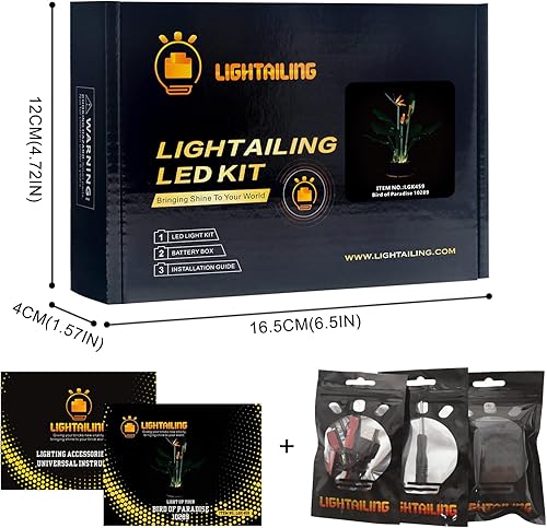 Miniatura 50 de Lightailing Luz LED para Lego 10281 Bonsai Building Blocks Modelo - No incluye el juego de modelos