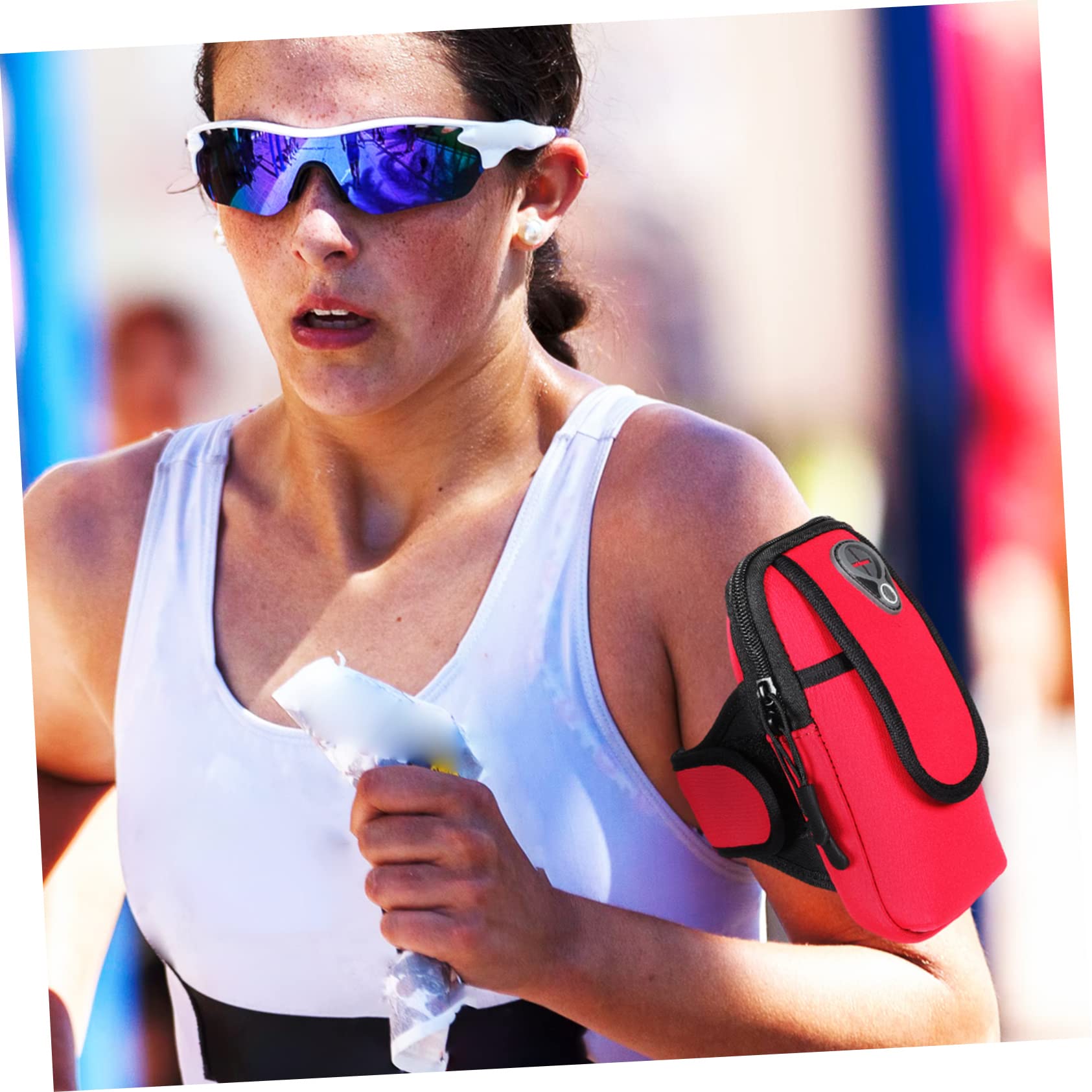 WOONEKY 3 Uds Bolsa De Brazo Deportivo Smartphon Corriendo Brazalete Llavero Titular Correr Manga Teléfono Correr Teléfono Celular Brazalete Resistente Sudor Brazalete Correr Brazo