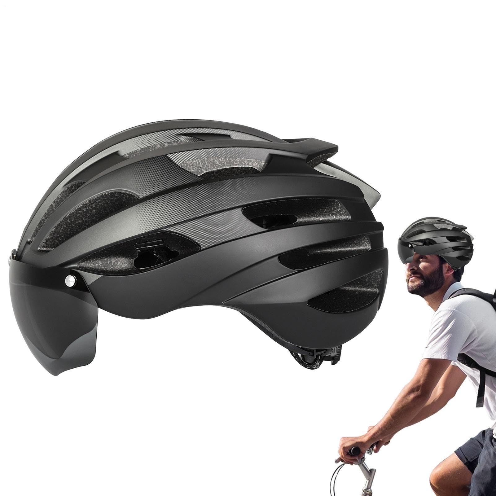 Kaski rowerowe dla dorosłych, kask rowerowy dla mężczyzn, oddychająca ochrona,
