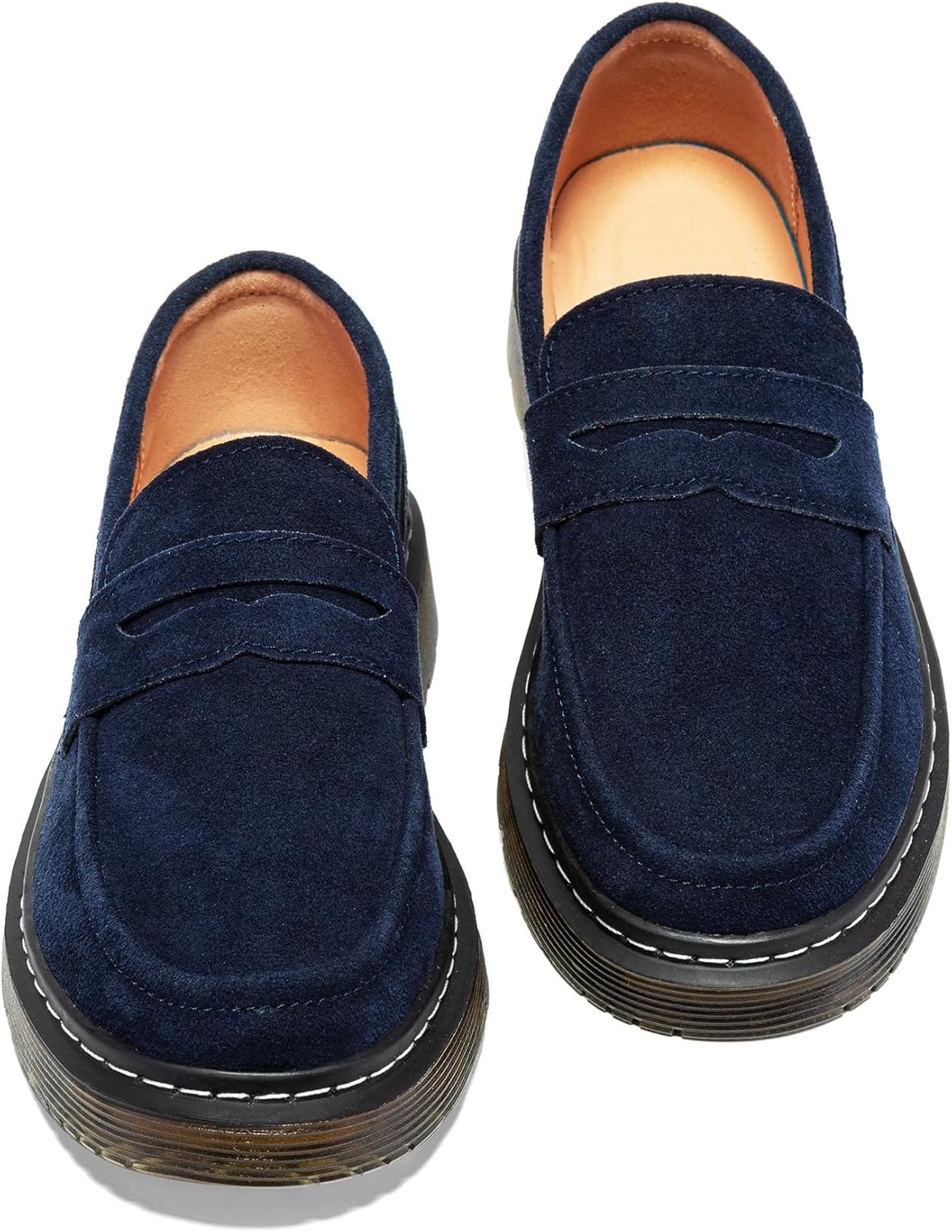 Women's Suede Penny Loafer Comfort Driving Moccasins Casual Slip-Ons Loafer Flats Fashion Women Business Work Shoes - Image 6