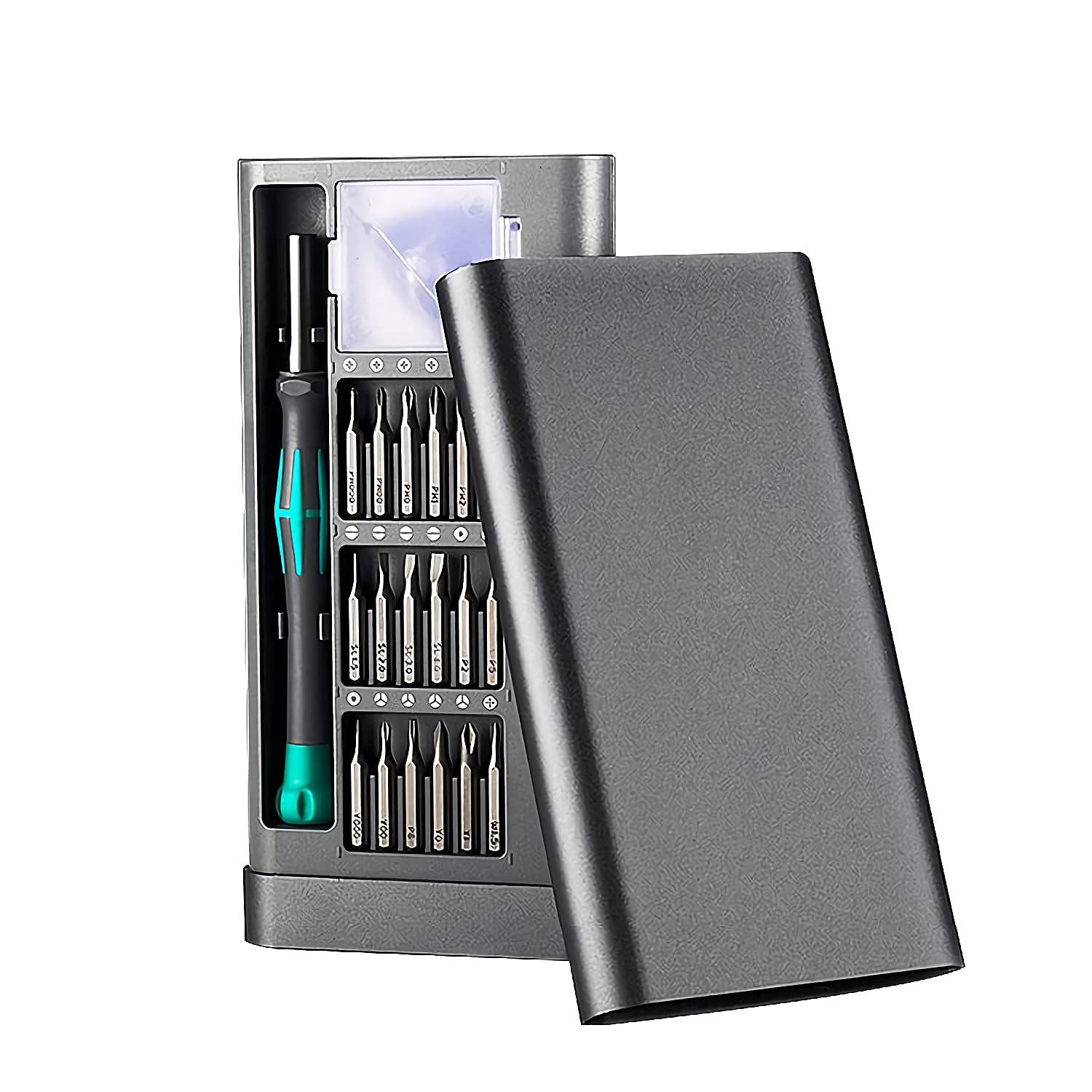 TAIHOM ELECTRIC40 in 1 Micro Screwdriver Set, with Torx Slotted Phillips Hexagon Triangle Square Mid Bits