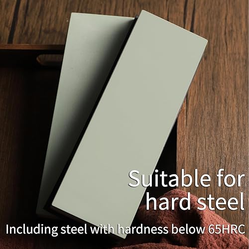 Miniatura 4 de La piedra afiladora de cuchillos de piedra de afilar corta rápidamente Splash and Go No es necesario remojar el afilador de cuchillos de grano fino