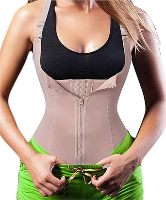 Eleady Women S Underbust Corset Waist Trainer Cincher Steel Boned Body Shaper Vest With Adjustable Straps At Amazon Women S Clothing Store