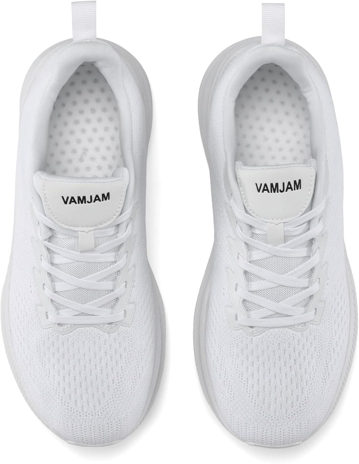 VAMJAM Men's Walking Shoes Non Slip Comfortable Lightweight Breathable Casua Running Shoes Athletic Tennis Workout Sports Sneakers