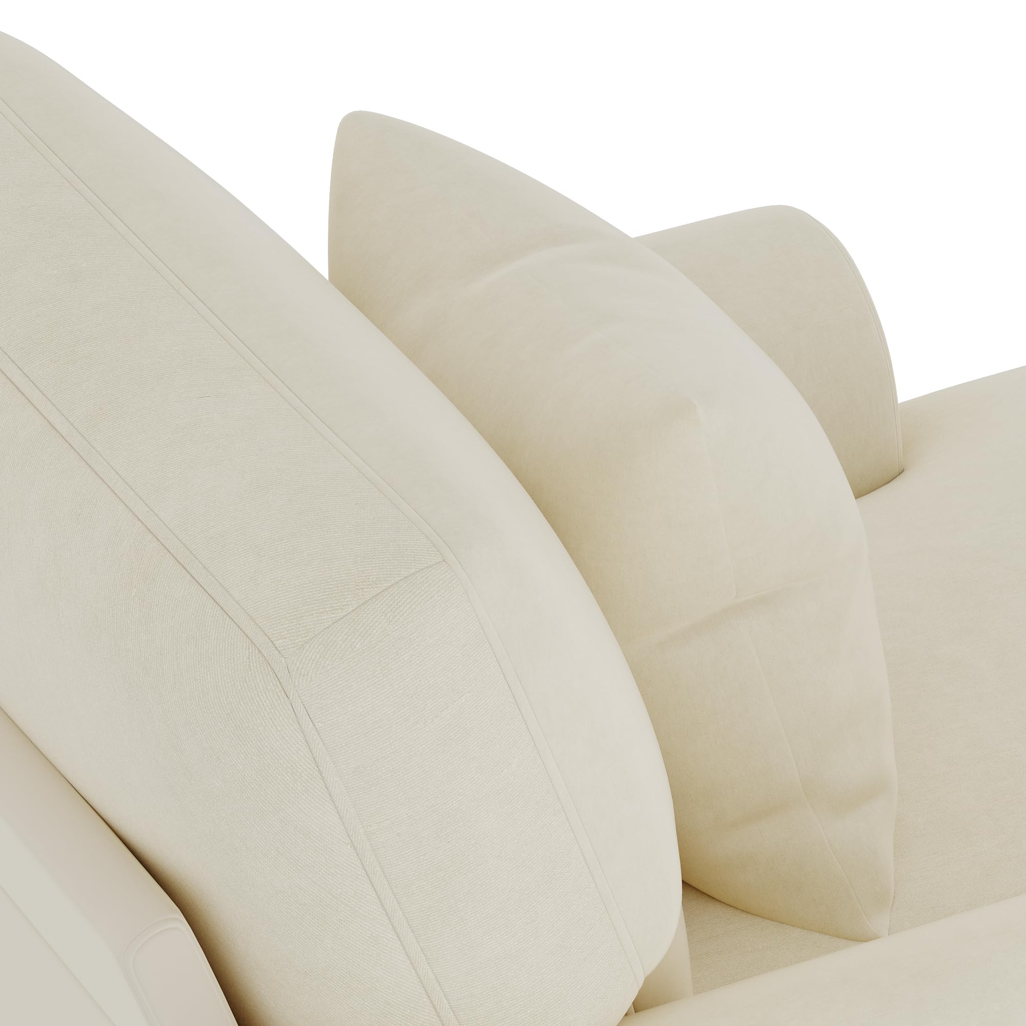 Lcoho Sillón relax acolchado plegable, cómoda silla de lectura, silla de lectura, sillón lounge XXL, gran sillón de lectura tapizado en terciopelo, sillón para salón y dormitorio