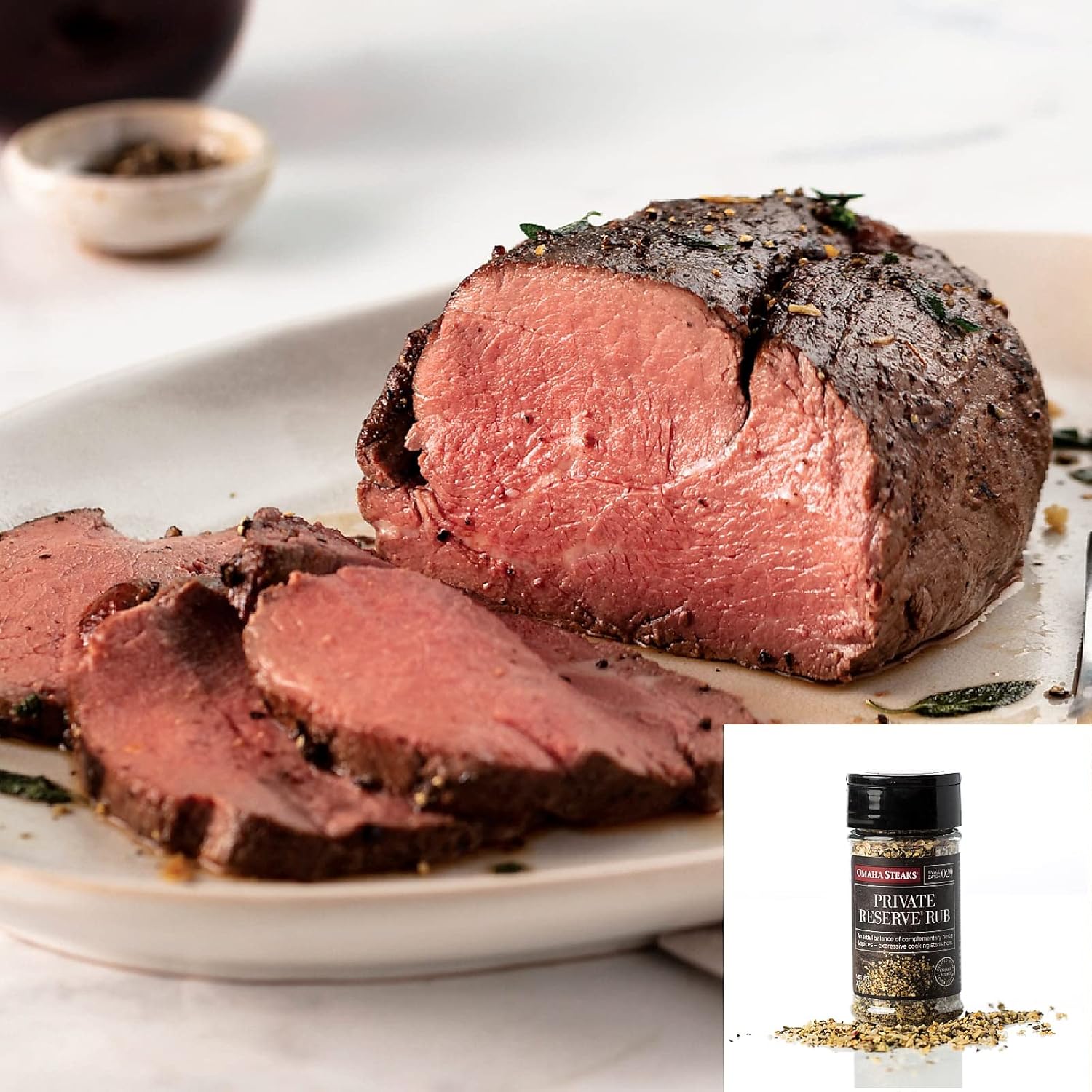 Omaha Steaks 28 oz. Fully Cooked Beef Tenderloin Roast with Private