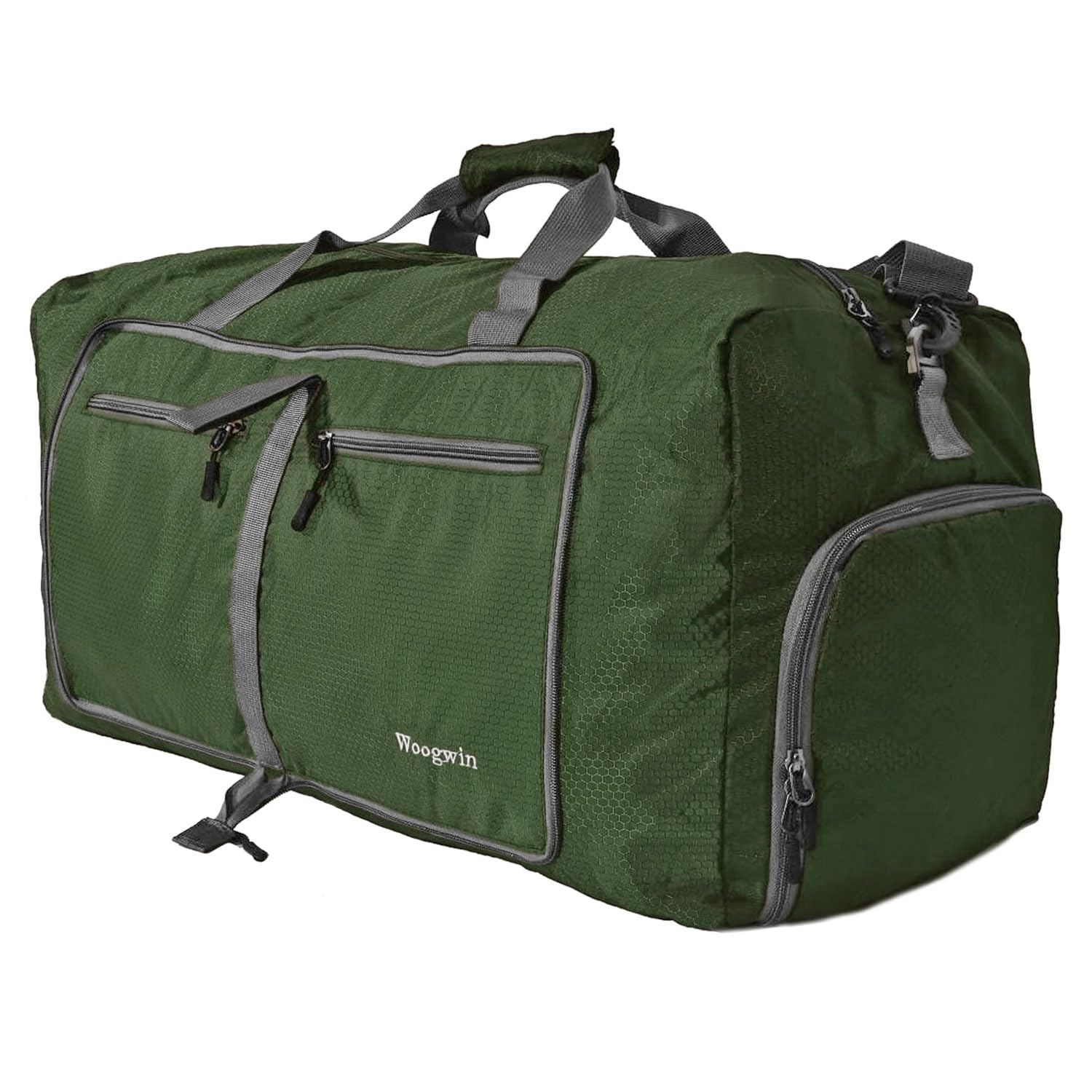 60L Borsone da Viaggio Grandi Pieghevoli Borsone Palestra Uomo Donne Borsa da Leggero e Impermeabile Borsoni Weekend Notturno per Campeggio Bagagli Sport Vacanza