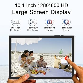 Amazon.com : Android 14 Tablet, 10 Inch 8GB RAM+64GB ROM+1TB