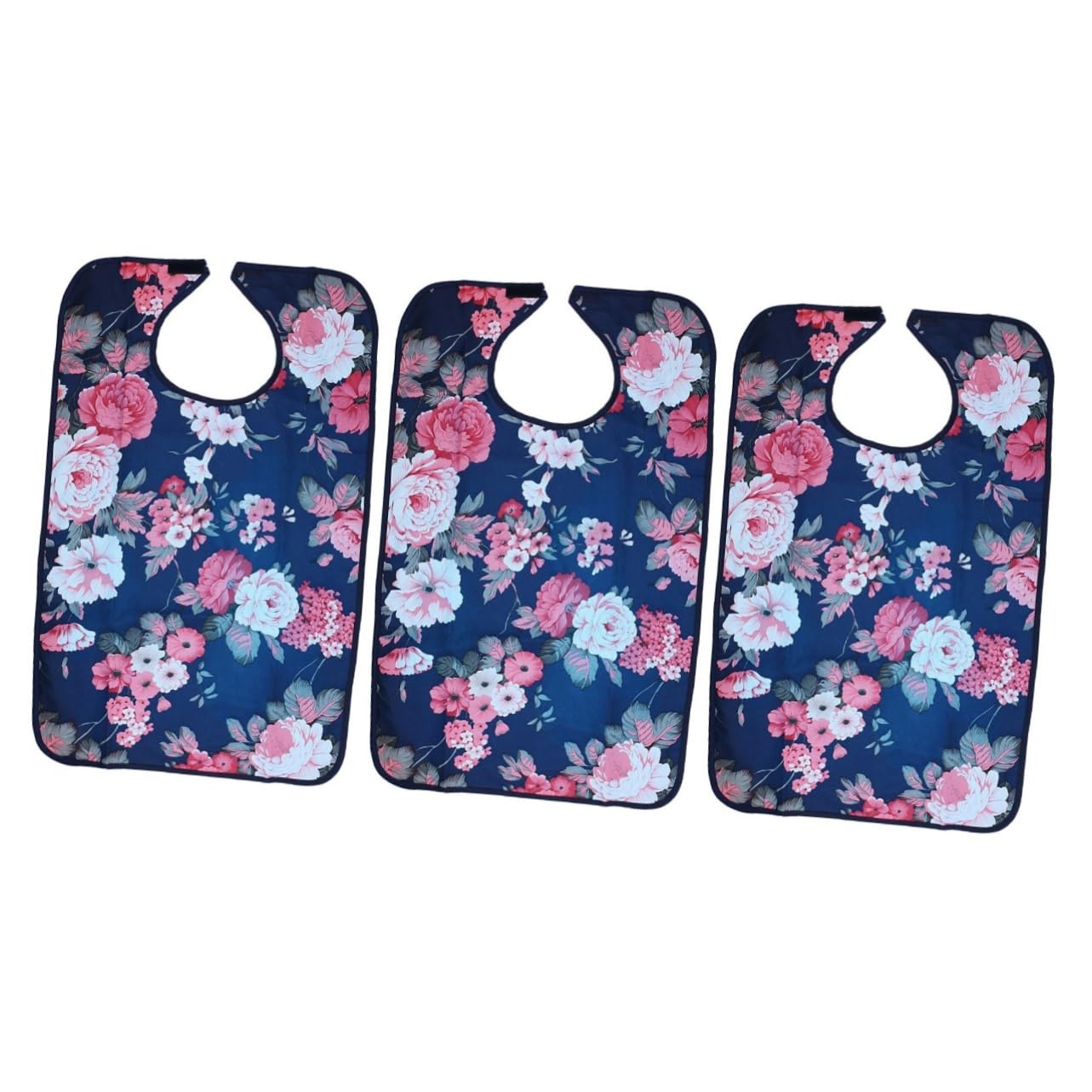 FRCOLOR babero adulto adultos delantales protector babero de baberos babero a la hora de comer babero impermeable para las comidas delantal de ayuda para adulto