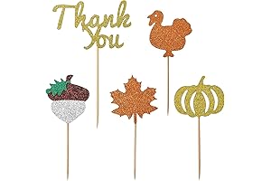 Thanksgiving Cupcake Toppers: Captivating Decorations for Your Autumnal Celebrations