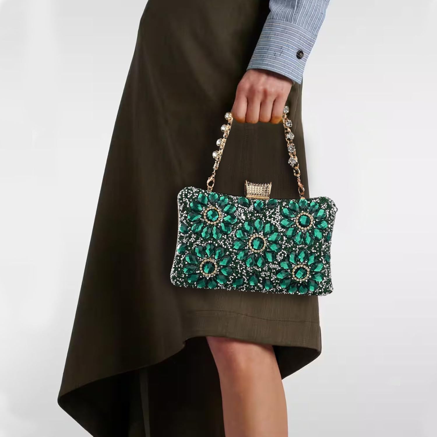 Rhinestone Purses for Women Rhinestone Evening Bag for Wedding Clutch Luxury Handbags Crossbody Bag for Party Prom | Rhinestone Purses, for Wedding, Luxury Handbags, for Party, for Prom