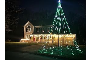 Service First Dreamlight V3 Flagpole Christmas Tree LED Light Kit