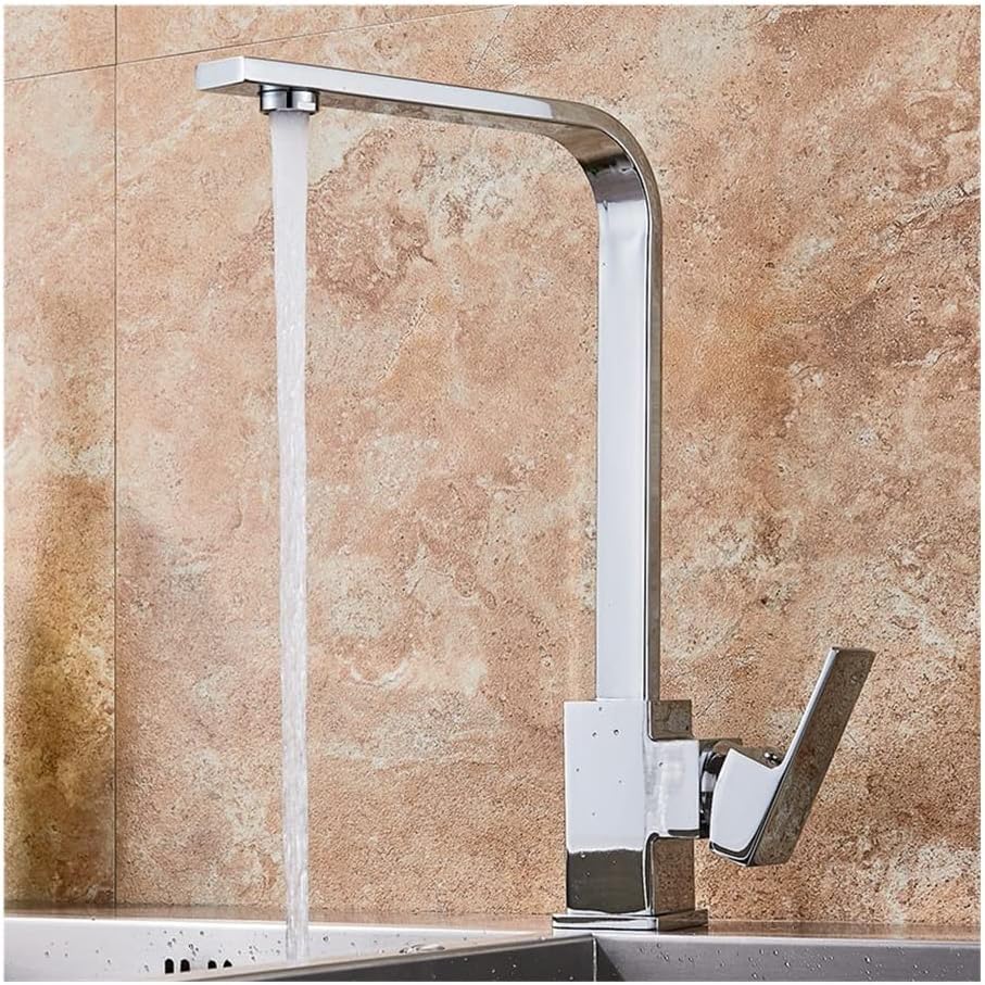 Robinet d'évier de cuisine anti-fuite pour mitigeur eau chaude froide