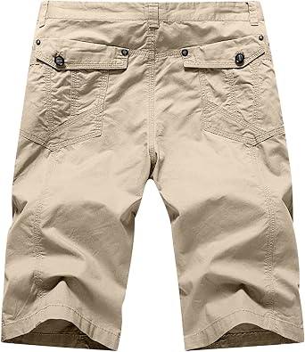 Summer Shorts for Men 2024 Trendy Multi Pocket Buckle Zipper Cargo Shorts Casual Outdoor Fashion Athletic Shorts