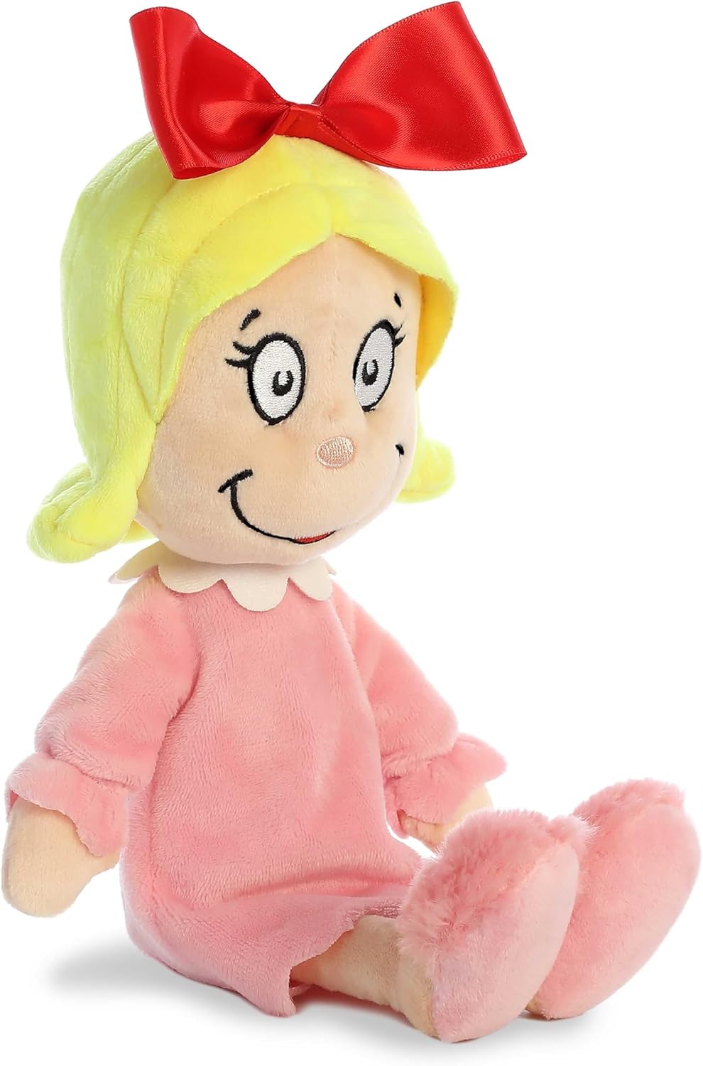 Aurora® Whimsical Dr. Seuss™ Cindy Lou Who Stuffed Animal - Officially Licensed Plush for Imaginative Play - Perfect for Kids and Adults - Multicolor 12 Inches