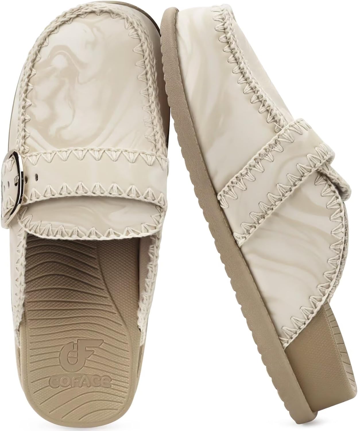 COFACE Clogs for Women Casual Mules Womens Sandals Comfortable Slip On Size 6-12 - Image 9