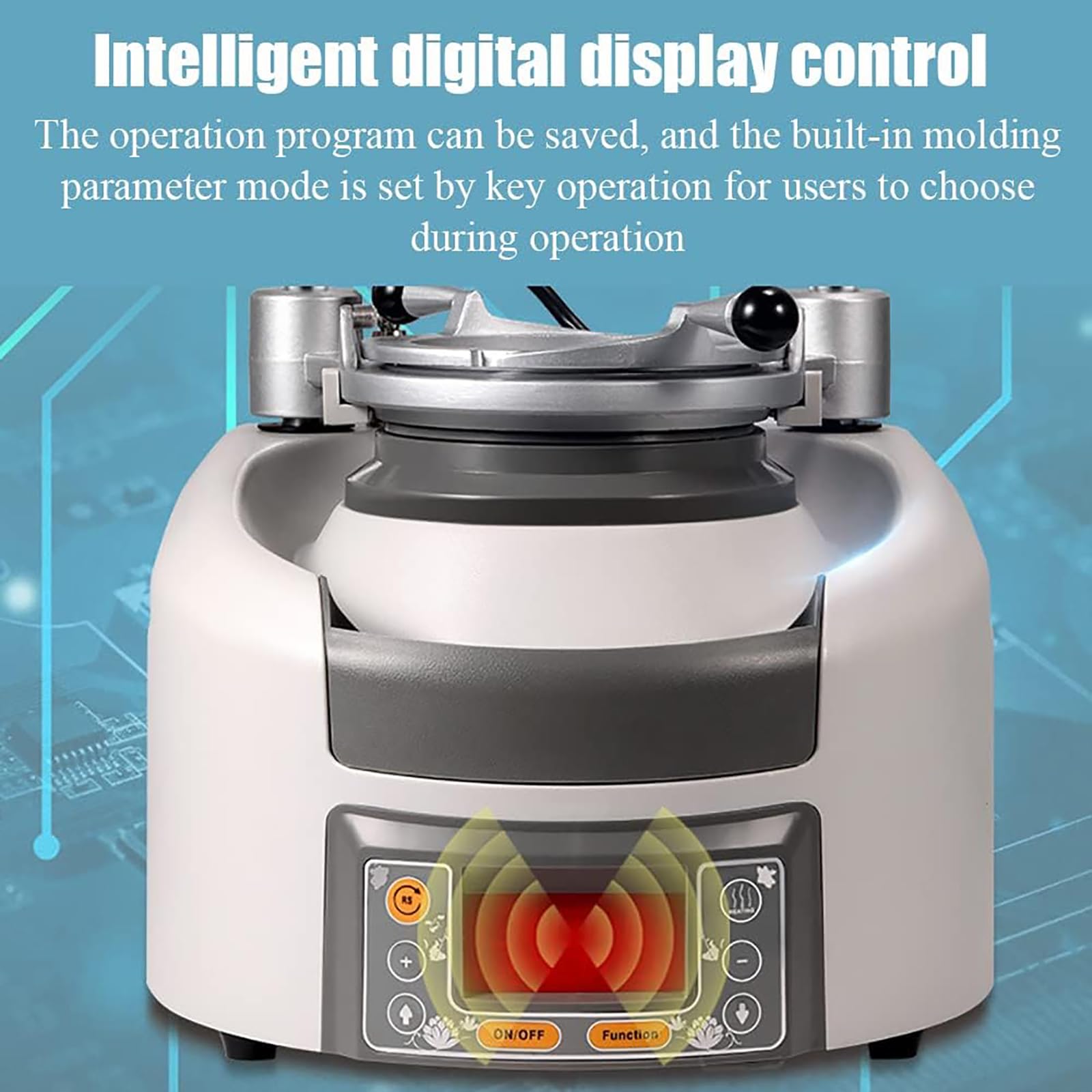 Máquina formadora de vacío completamente automática para odontología, control de pantalla digital inteligente, se pueden usar películas de diferentes espesores, equipo de laboratorio para clínicas