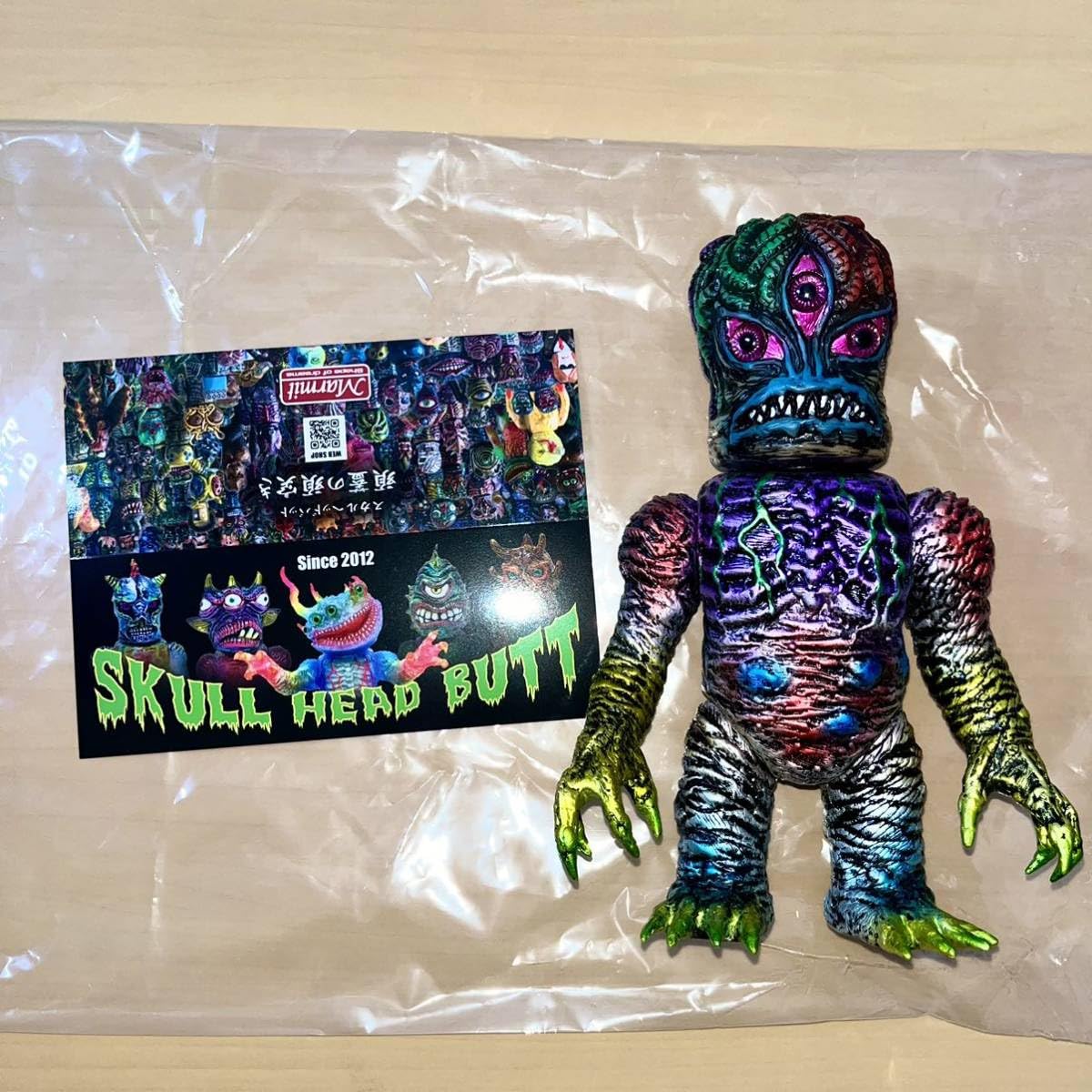 ネイバー Z スカルヘッドバット marmit マーミット SHB ソフビ 